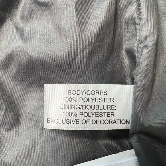 Cutter & Buck Womens Quilted Puffer Jacket With Zip Pockets Gray Size M - Picture 9 of 13